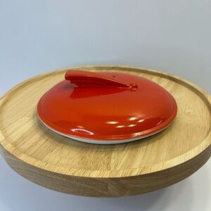 Halls Kitchenware Sundial Red Vegetable Server Superior Quality LID ONLY